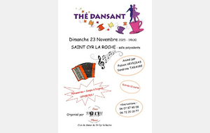 Aprés midi dansante dimanche 23 novembre