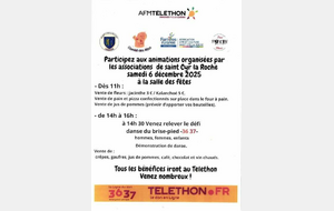 Téléthon Saint Cyr la Roche